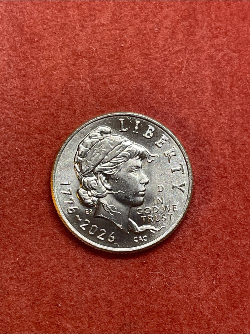 1776-2026 D SemiQuincentenial Liberty Dime - Picture 1 of 4